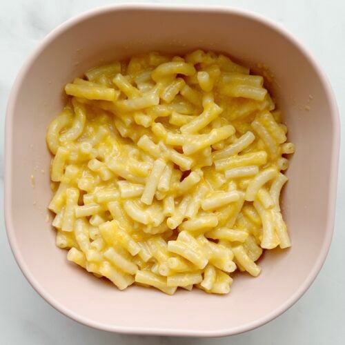 Microwave Carrot Mac n Cheese Real Little Meals