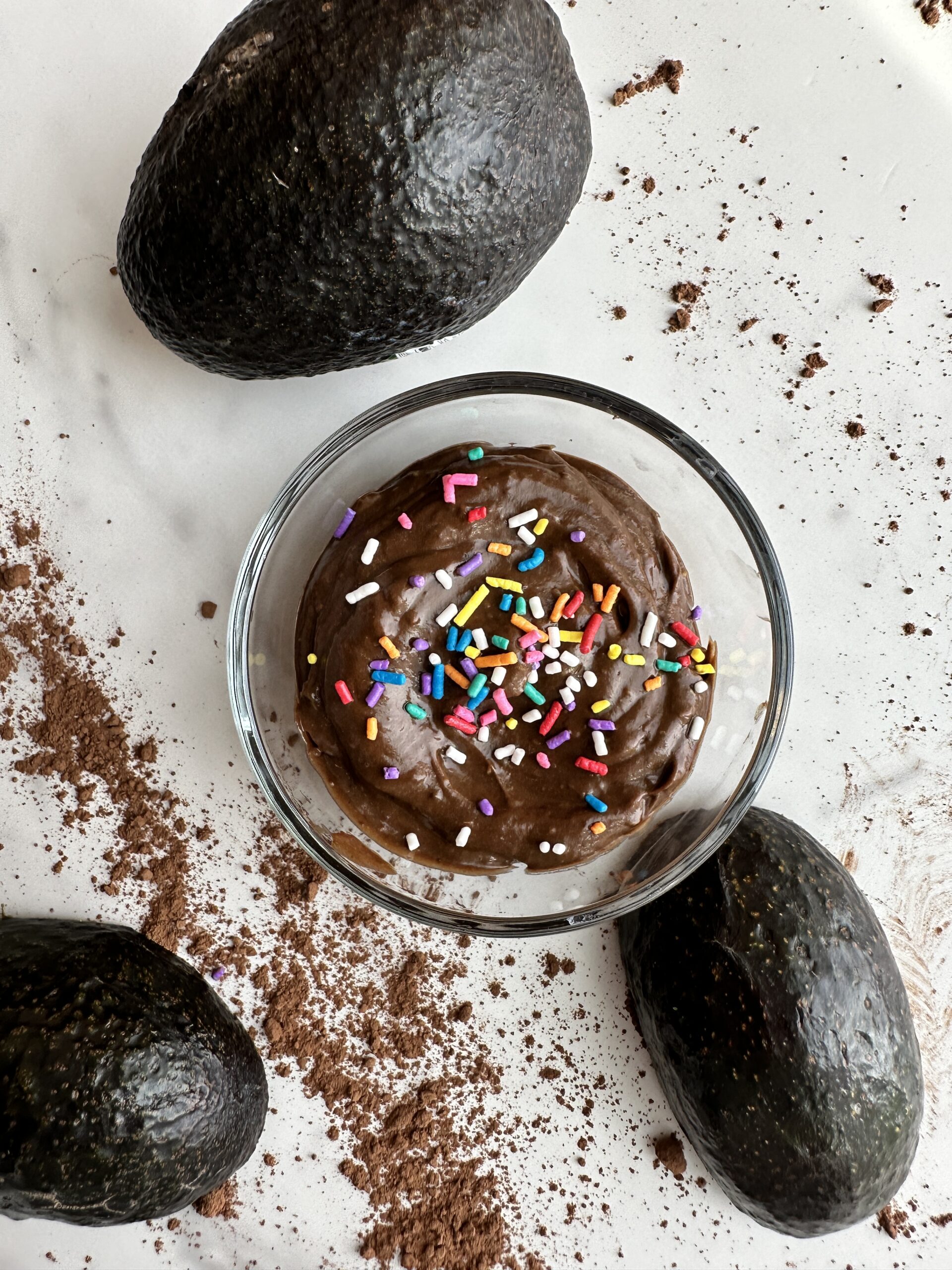 baby friendly chocolate mousse - my lovely little lunch box