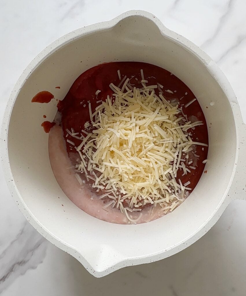 Ingredients in a bowl