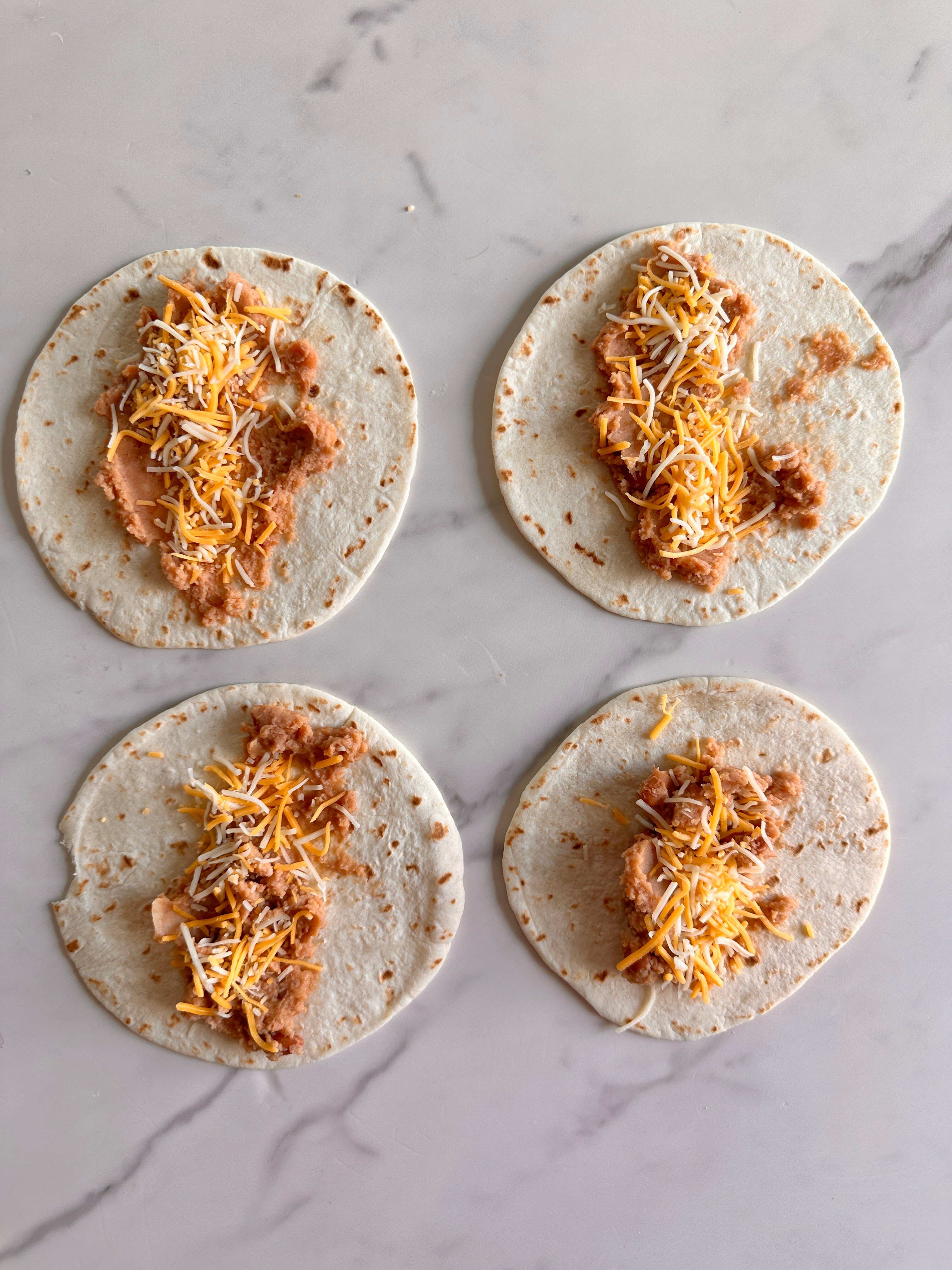 Bean and Cheese Burritos