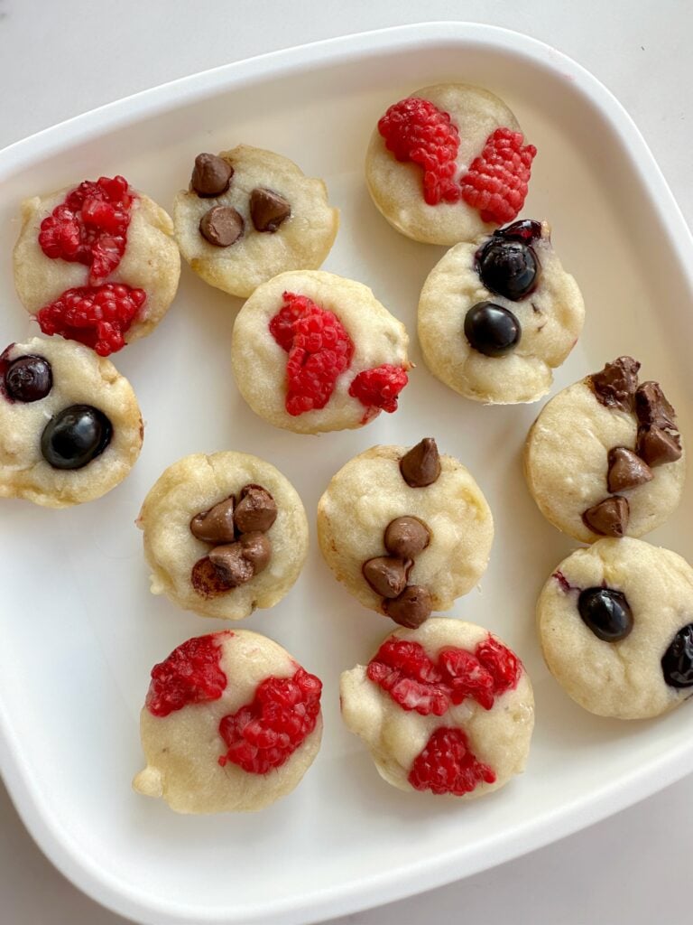 Baked Pancake Bites (freezer friendly!)