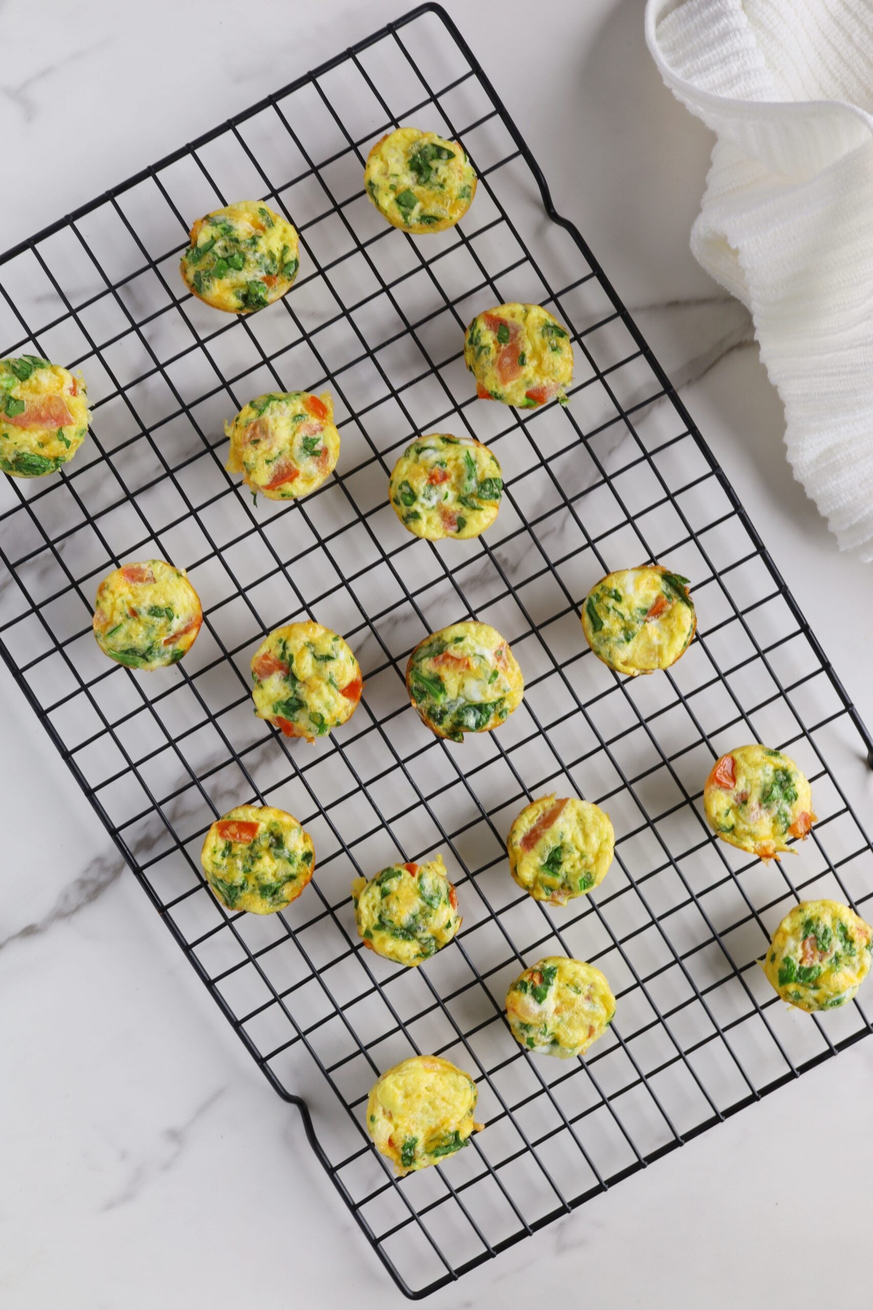 Spinach Tomato Bites