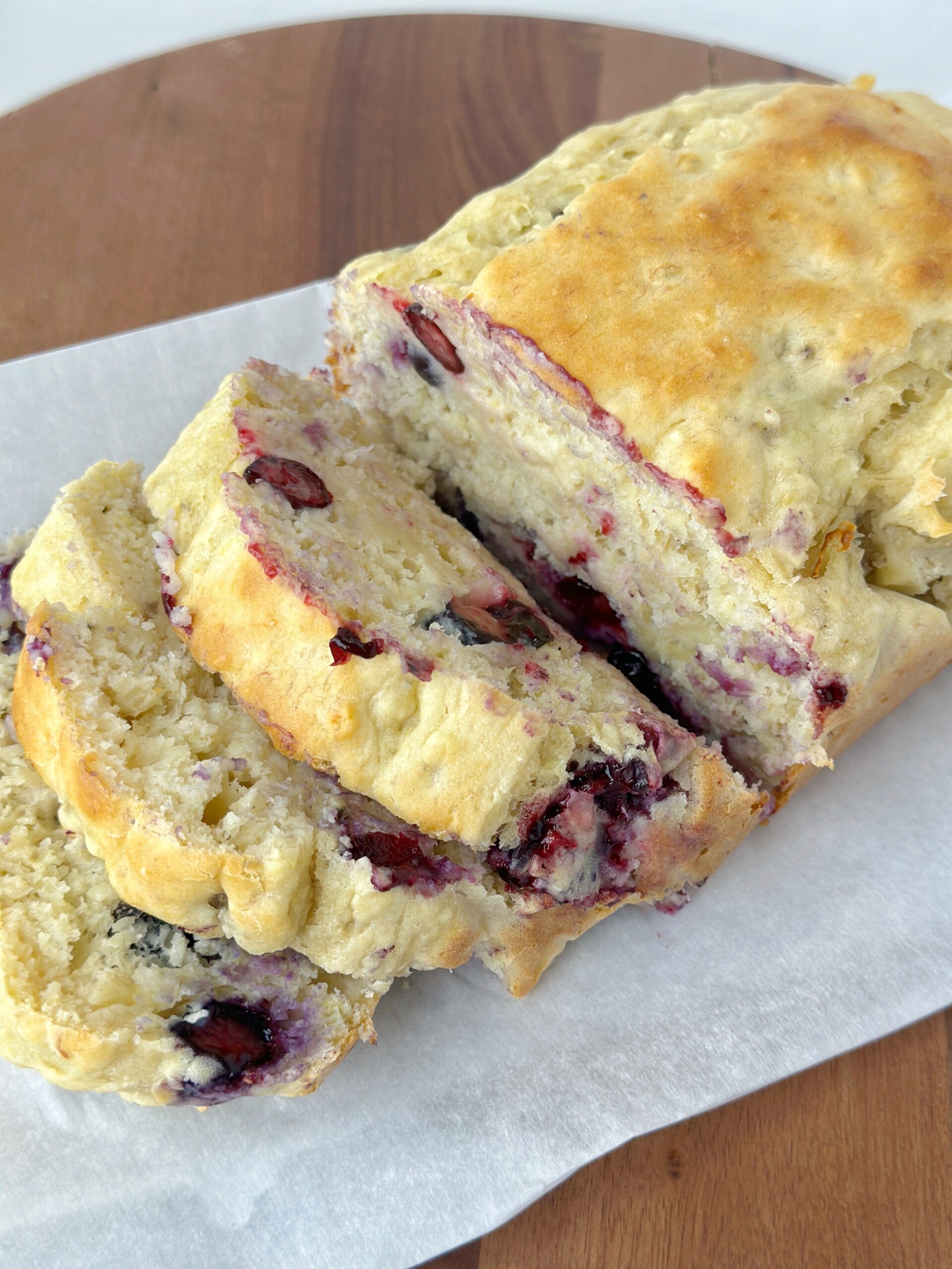Blueberry Banana Bread