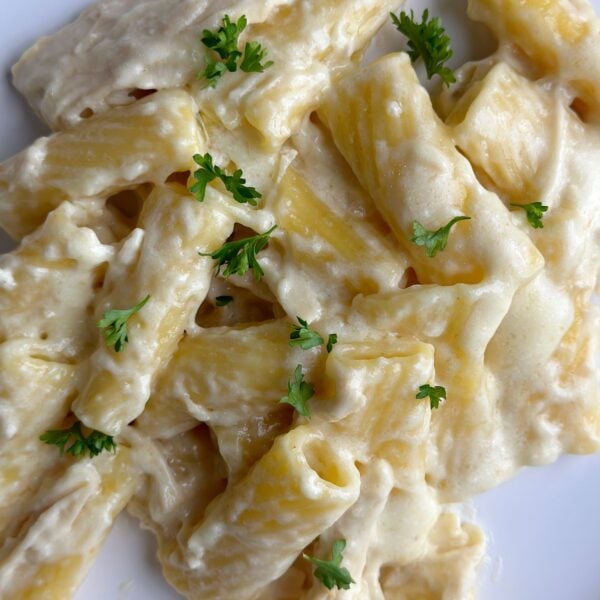Slow cooker chicken alfredo
