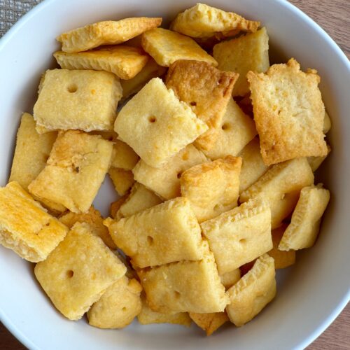 Homemade Cheez Its - Real Little Meals