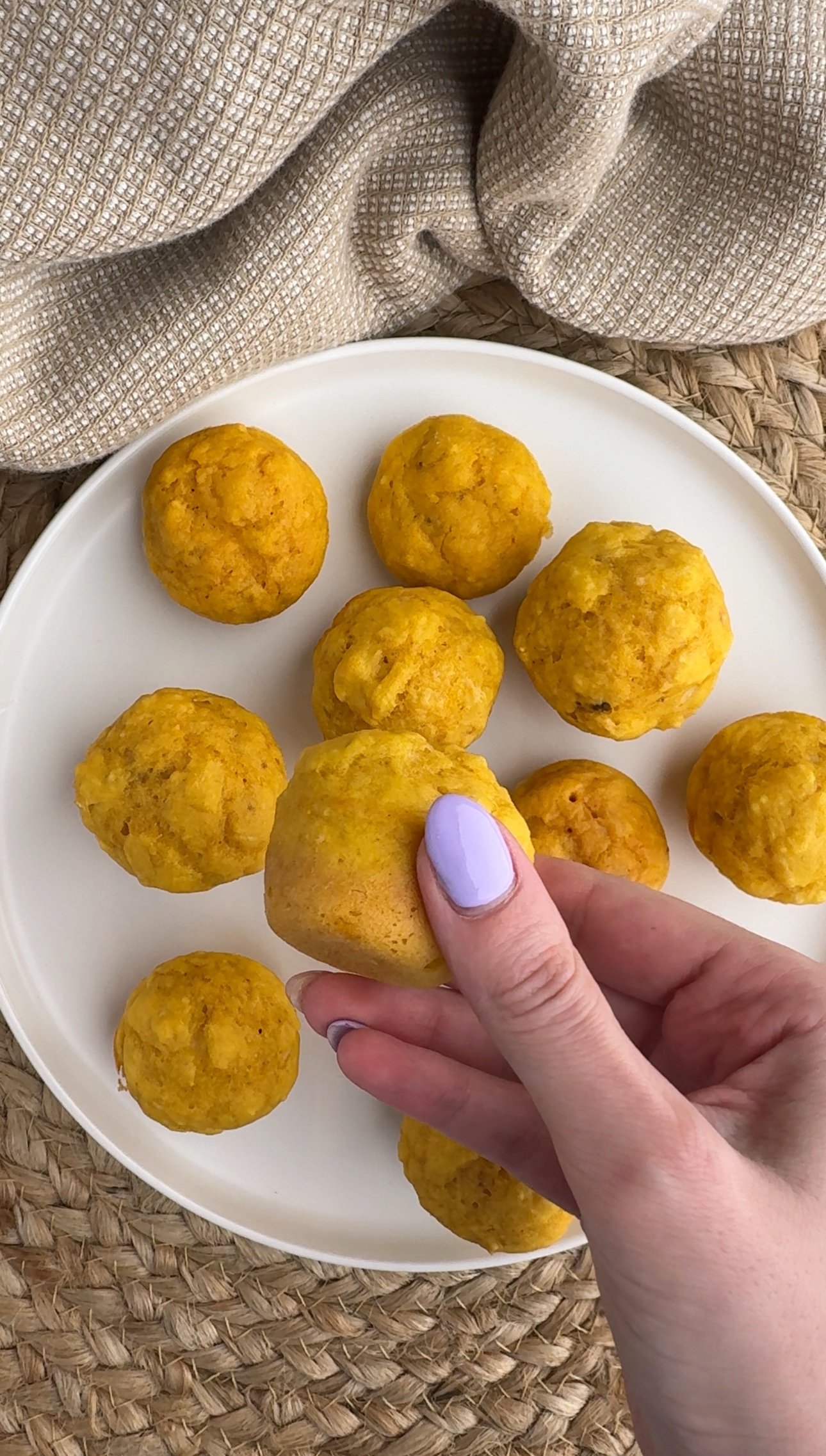 Banana Carrot Mini Muffins