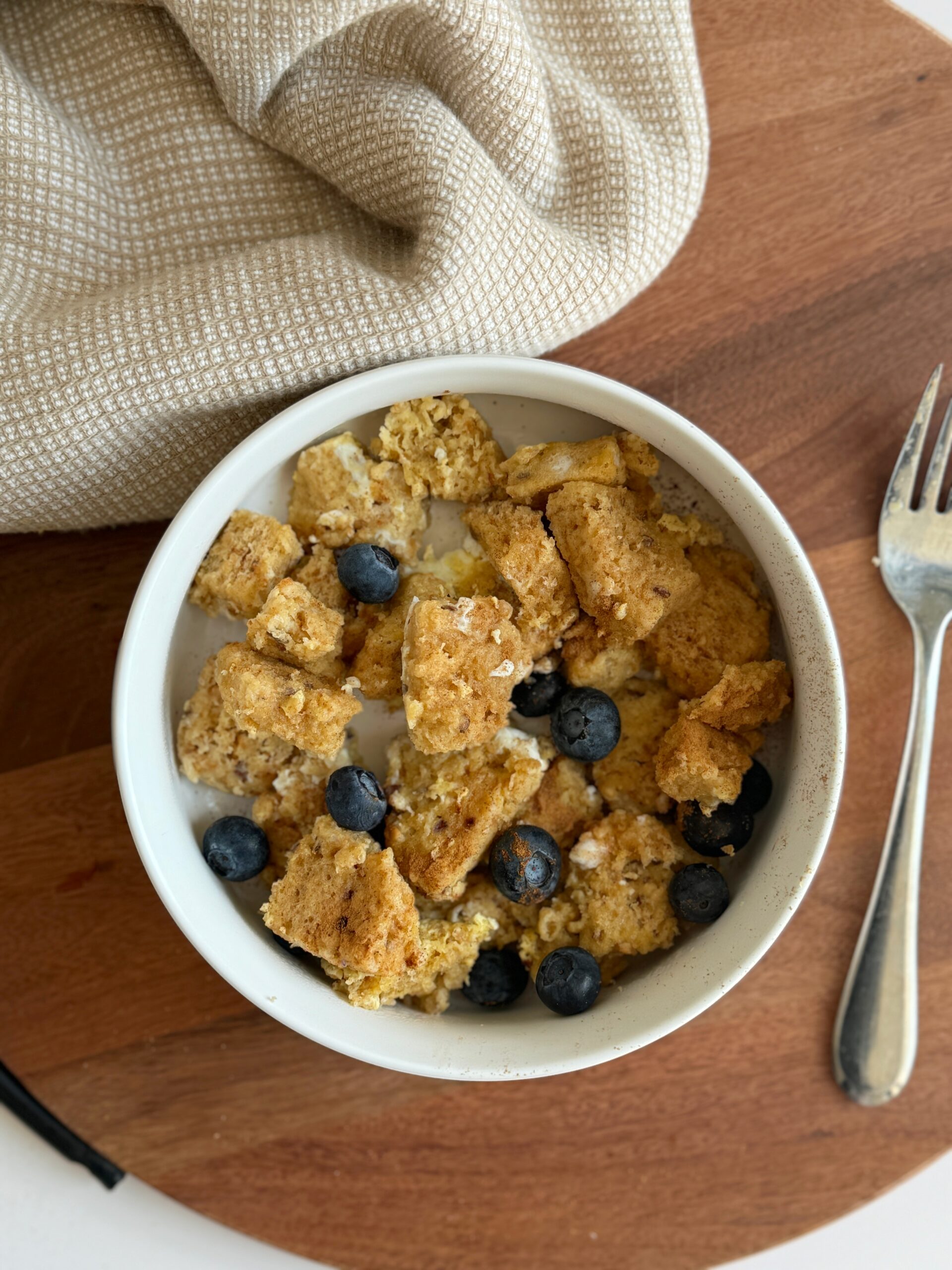 1-Bowl Microwave French Toast