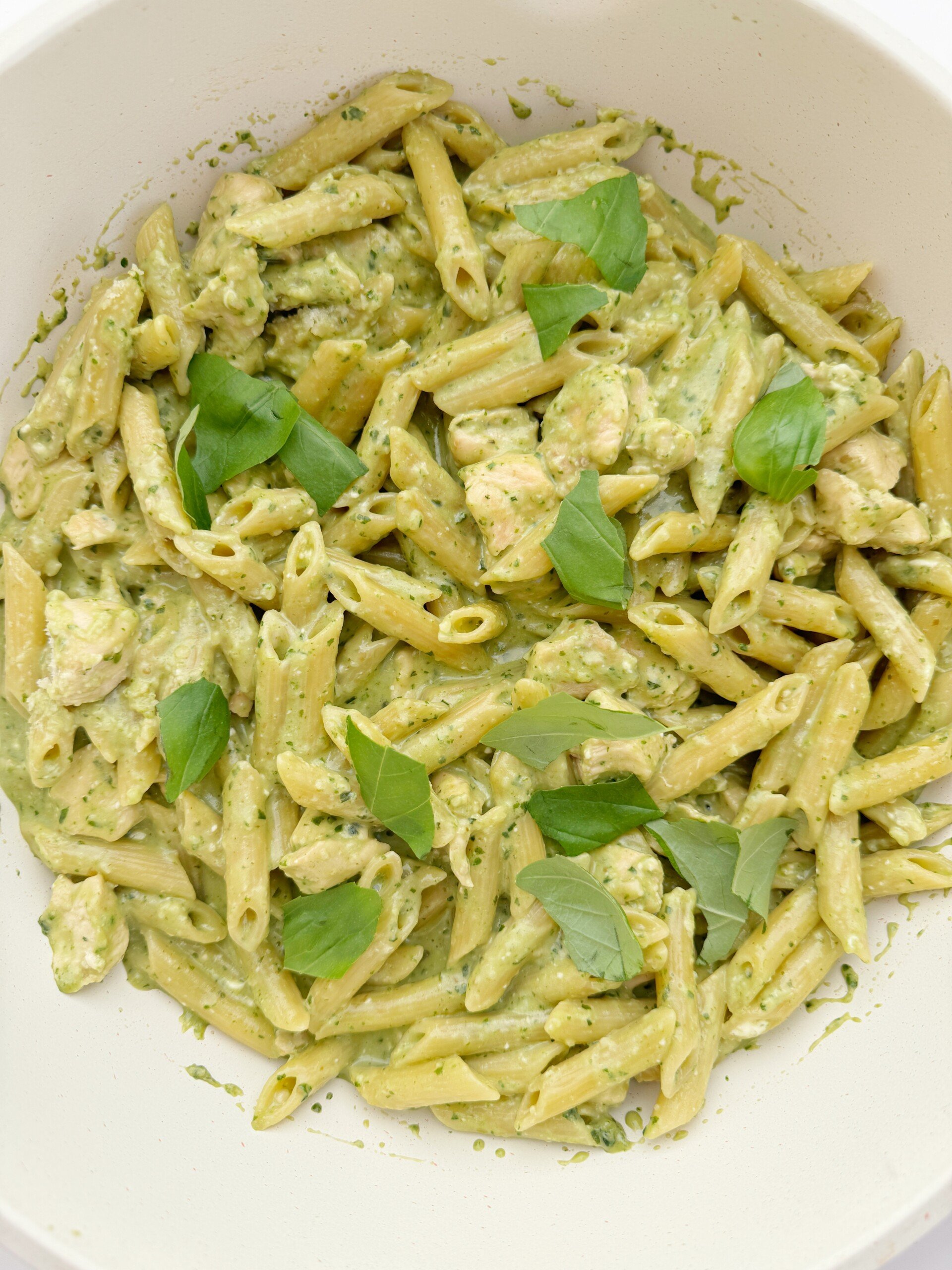 1 Pan Creamy Pesto Pasta