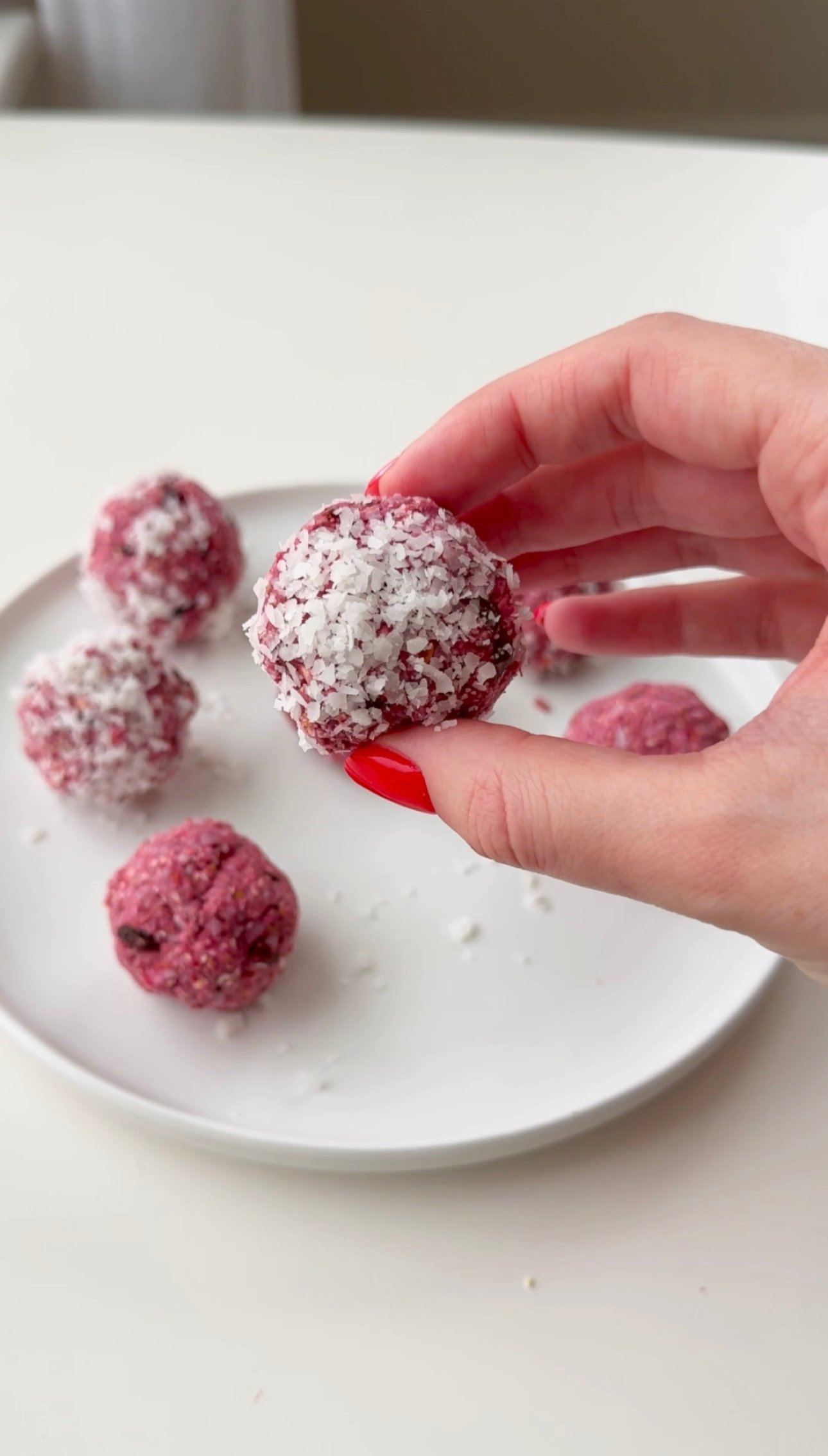 Raspberry Bliss Balls