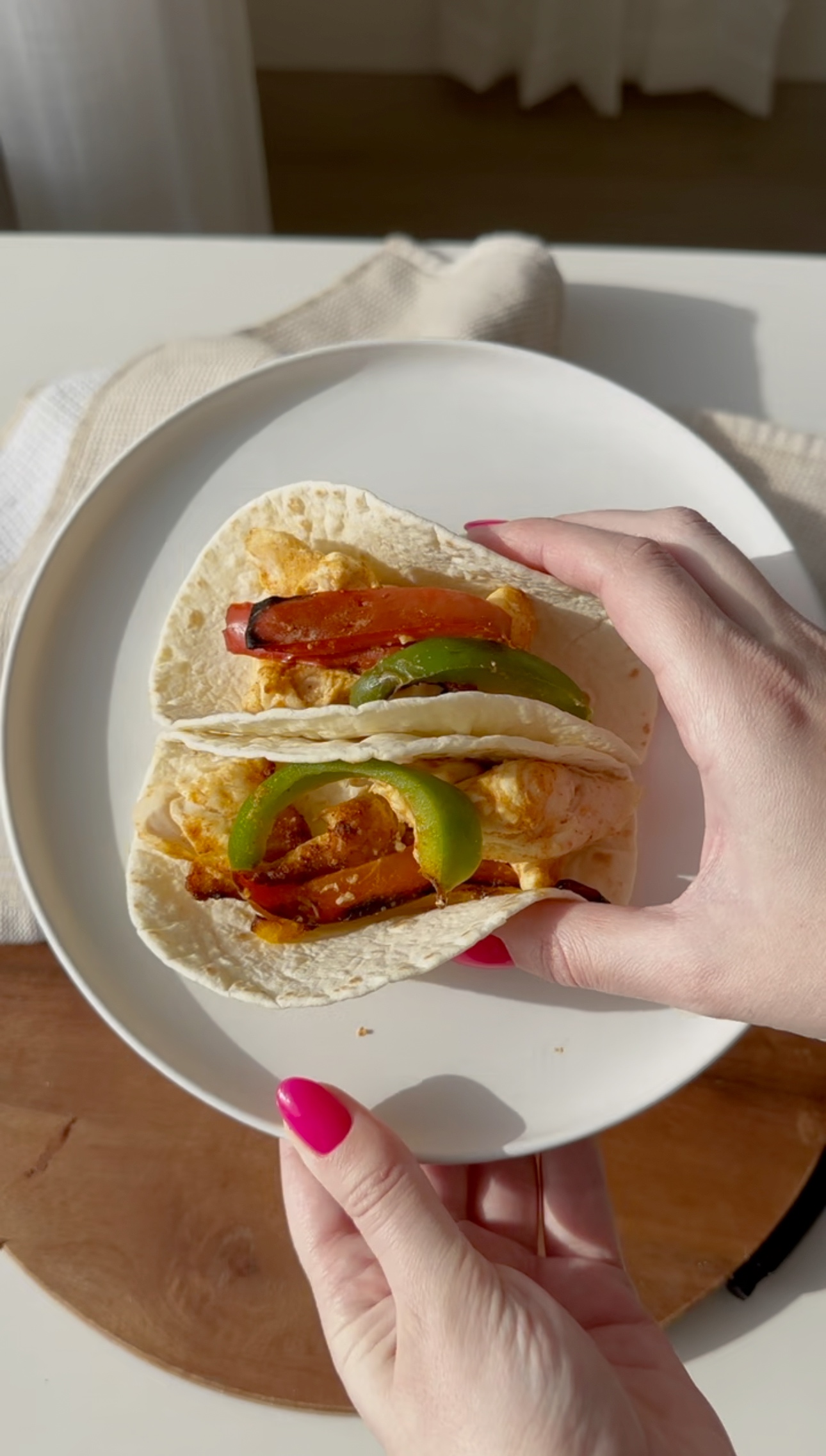Air Fryer Chicken Fajitas