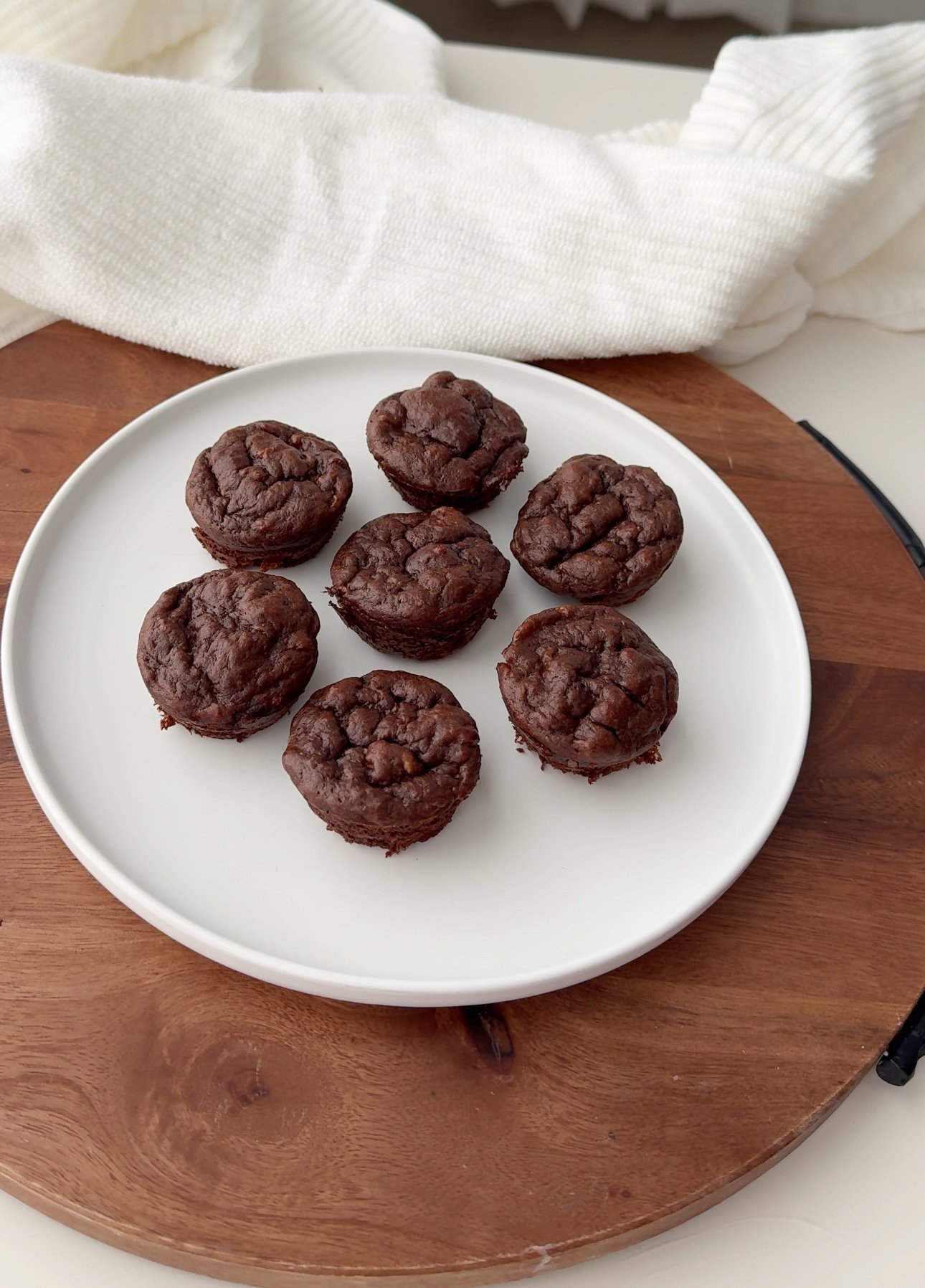 Flour Free Peanut Butter Chocolate Muffins-image