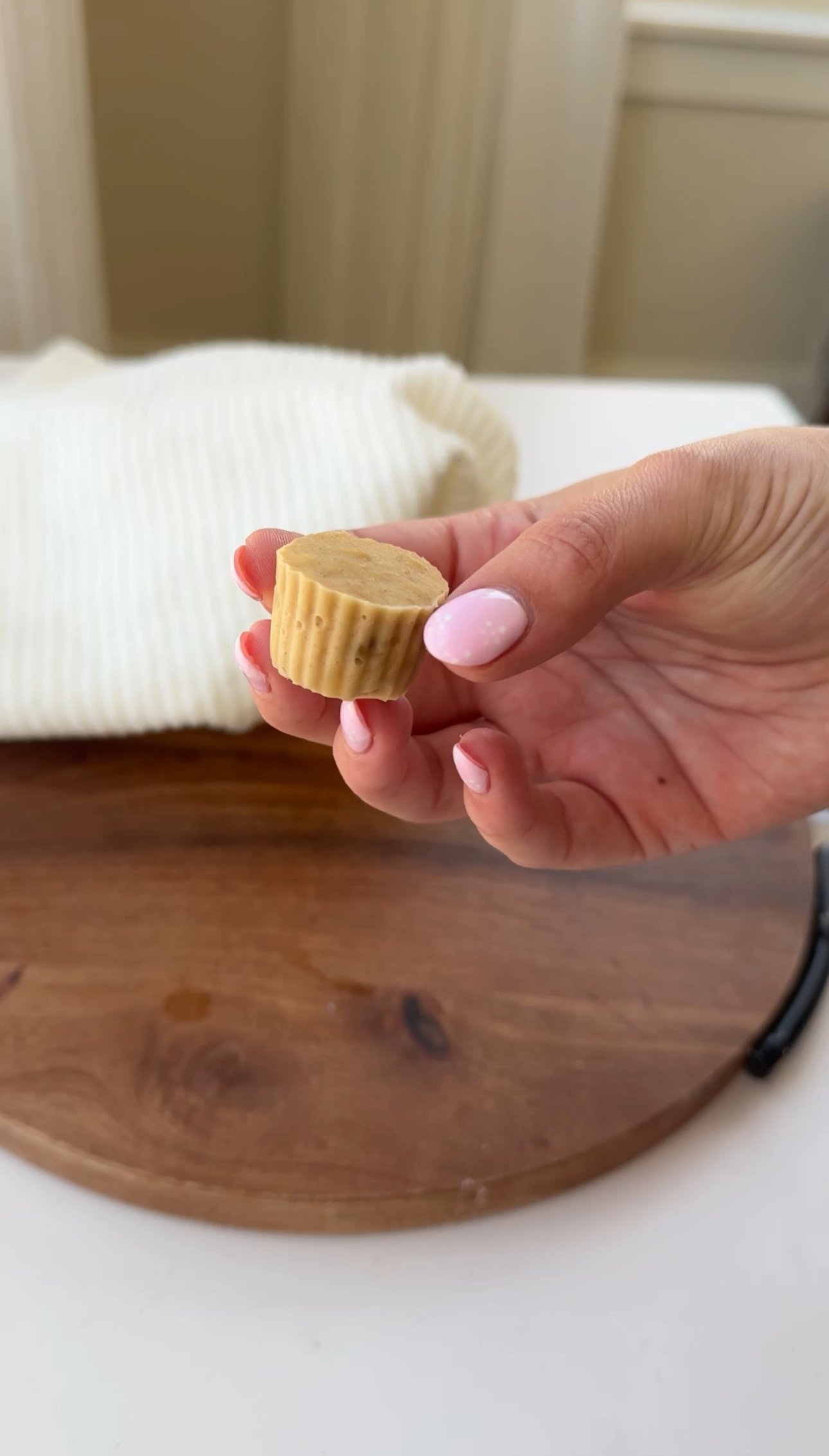 Frozen Peanut Butter Banana Fudge