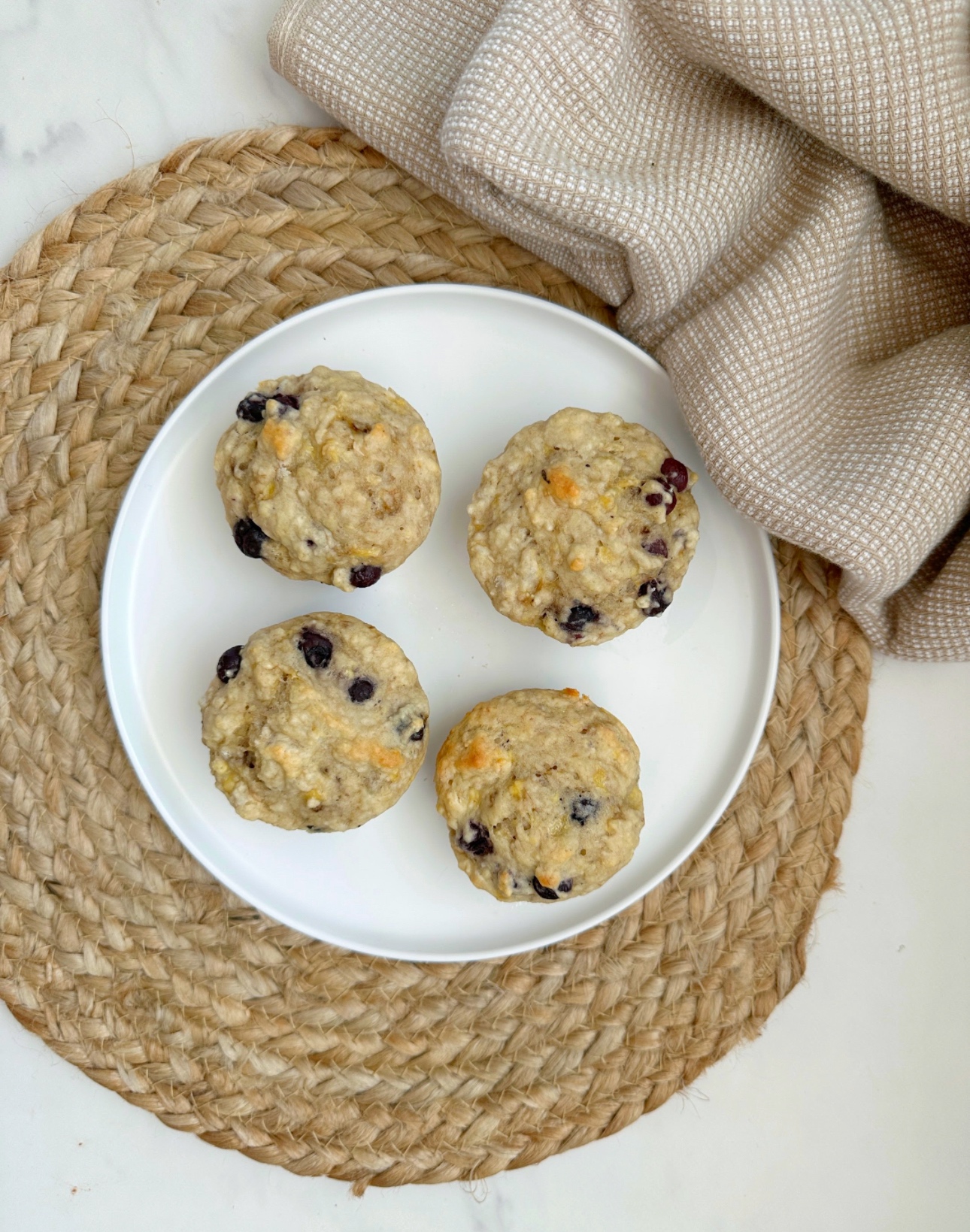 Blueberry Banana Muffins for Toddlers