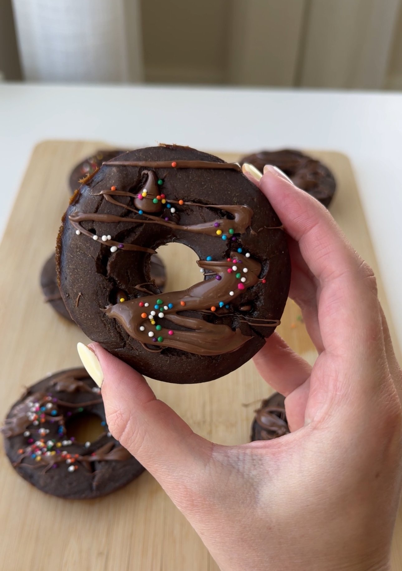 Chocolate Veggie Donuts